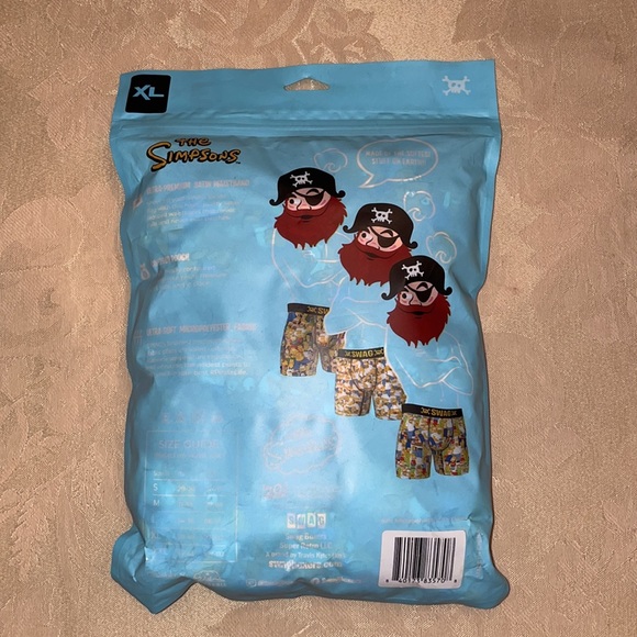 The Simpsons SWAG Boxer Brief Set - Picture 2 of 7